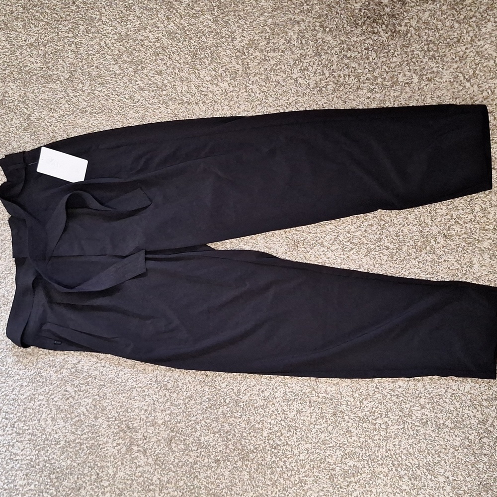 NWT Black Athleta Skyline II pants 14 Tall 14T